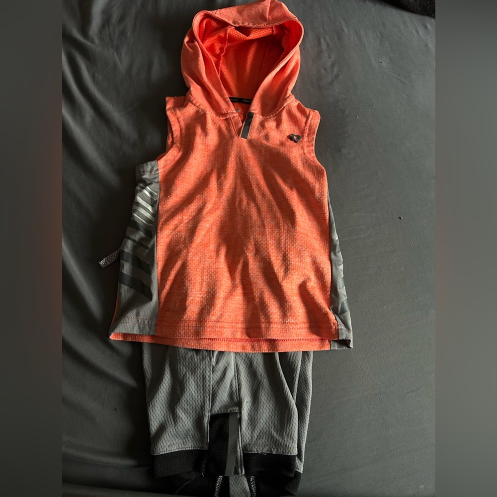 Kids hoodie short set